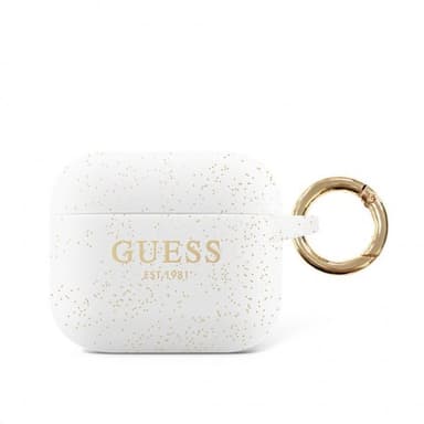 AirPods 2021 Cover Printed Logo Hvid
