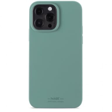iPhone 13 Pro Max Cover Silicone Case Moss Green