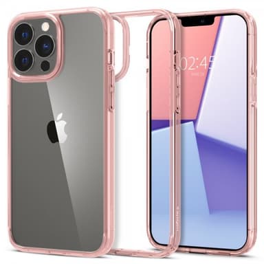 iPhone 13 Pro Max Cover Ultra Hybrid Rose Crystal