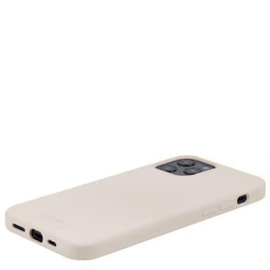iPhone 12/iPhone 12 Pro Cover Silikone Light Beige