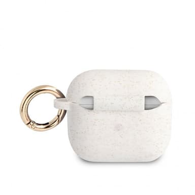 Guess AirPods 3 Cover Printed Logo Hvid