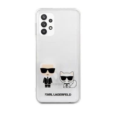 Karl Lagerfeld Samsung Galaxy A32 5G Cover Karl & Choupette Klar