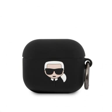 AirPods 2021 Cover Iconic Karl Sort