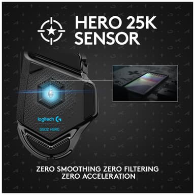 Logitech G502 Hero LoL K/DA USB gaming mus
