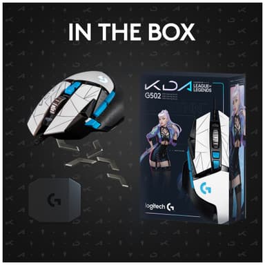 Logitech G502 Hero LoL K/DA USB gaming mus