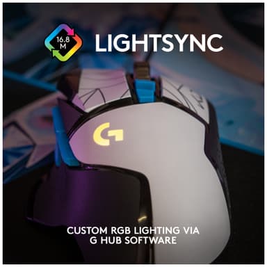 Logitech G502 Hero LoL K/DA USB gaming mus