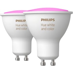 Philips Hue White and Color Ambiance 4,3W GU10 (2-pak)