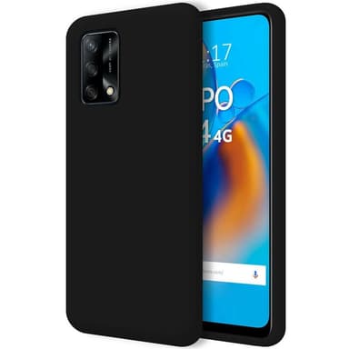 Silikone cover Oppo A74 4G - Sort