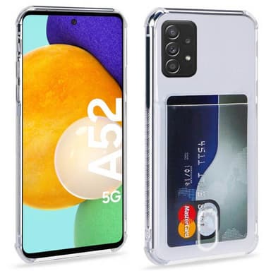 Silikone cover med slot Samsung Galaxy A52s 5G