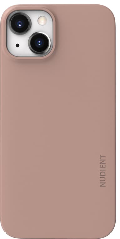 Nudient Thin v3 iPhone 13 cover (pink)