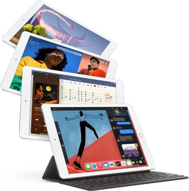 iPad 10,2" (2020) 32 GB WiFi (sølv)