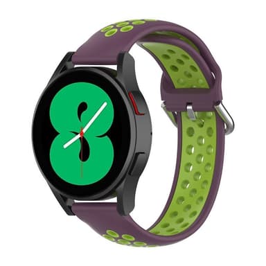 EBN Sport Armbånd Samsung Galaxy Watch 4 44mm - Lilla/grøn