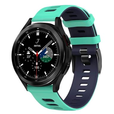 Twin Sport Armband Samsung Galaxy Watch 4 Classic (46mm)- Mint/blå