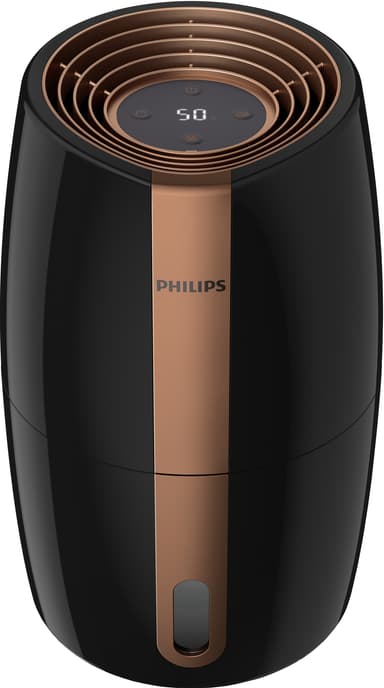 Philips Series 2000 luftfugter HU271810 (sort og kobber)