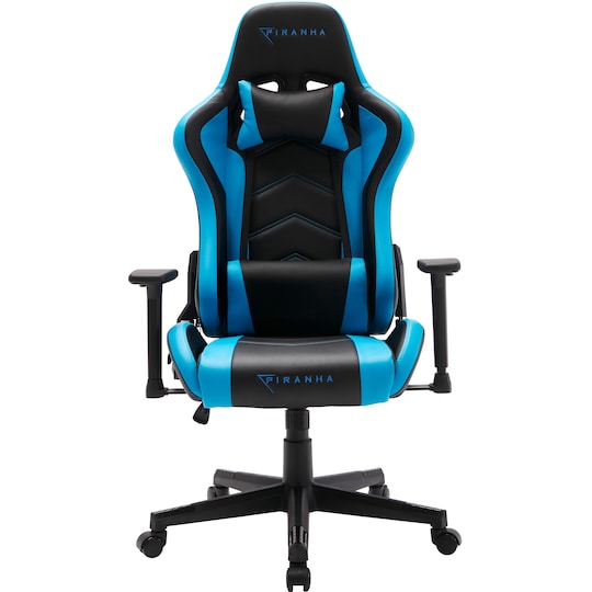 Piranha Attack V2 gaming stol (blå)
