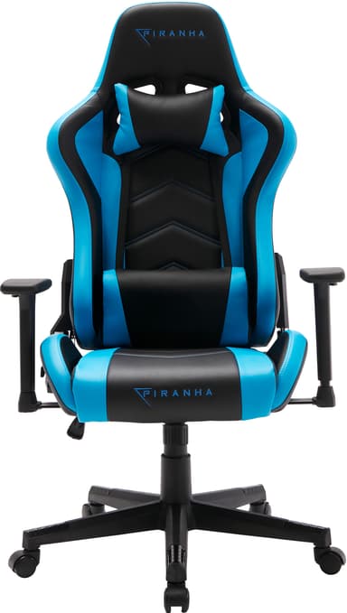 Piranha Attack V2 gaming stol (blå)