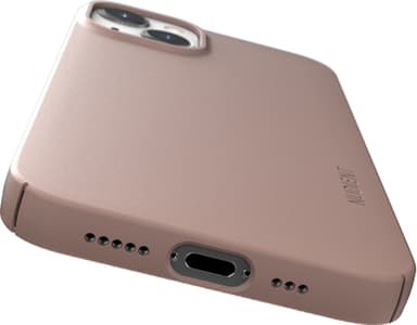 Nudient Thin v3 iPhone 13 cover (pink)