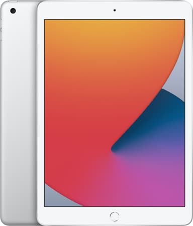 iPad 10,2" (2020) 32 GB WiFi (sølv)