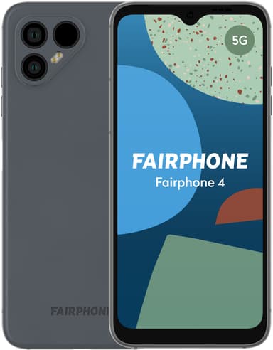 Fairphone 4 – 5G smartphone 8/256GB (grå)
