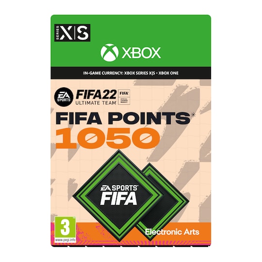 FIFA 22 FUT 1050 Ultimate Team Points - Xbox