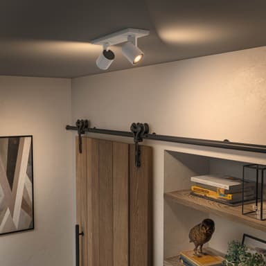 Philips Hue Runner spotlys 2x5W 230V (hvid)