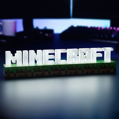 Play Minecraft Logo lampe