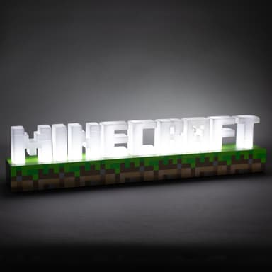 Play Minecraft Logo lampe