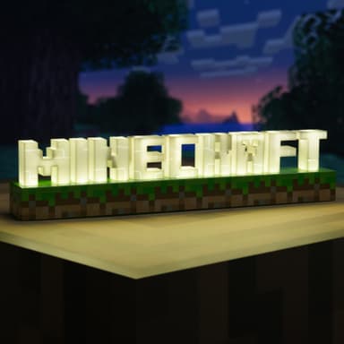 Play Minecraft Logo lampe