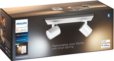 Philips Hue Runner spotlys 2x5W 230V (hvid)