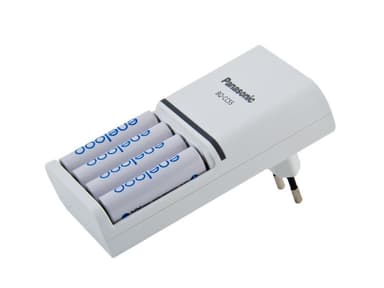 Panasonic BQ-CC55E Oplader til runde celler NiMH R03 (AAA), R6 (AA)