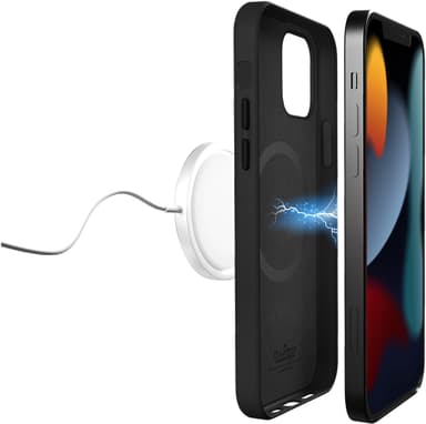 Puro Sky iPhone 13 Pro cover med MagSafe (sort)