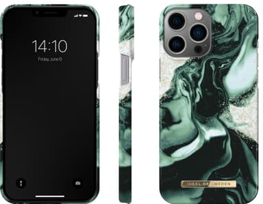 iDeal of Sweden cover til iPhone 13 Pro Max (golden olive marble)