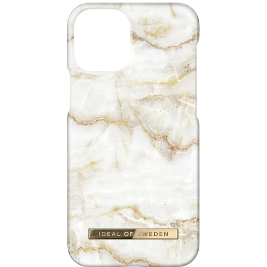 iDeal of Sweden cover til iPhone 13 mini (Golde Pearl Marble)