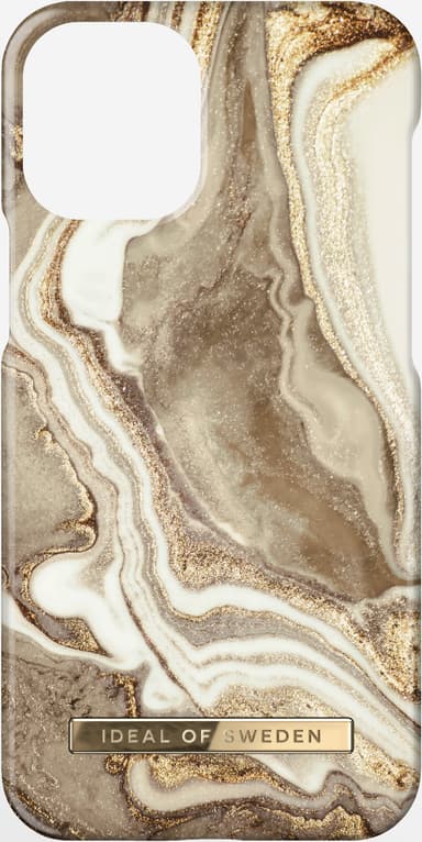 iDeal of Sweden cover til iPhone 13 mini (Golden Sand Marble)