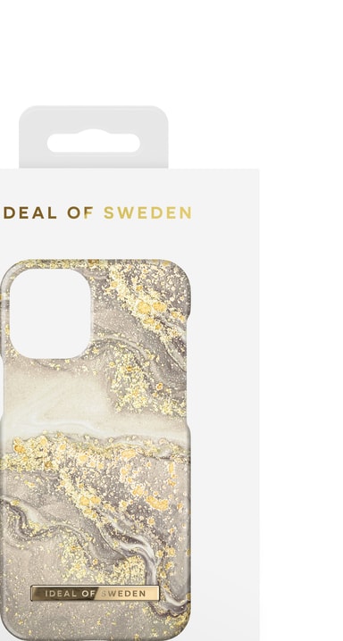 iDeal of Sweden cover til iPhone 13 mini (Sparkle Greige Marble