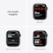 Apple Watch Series 7 41mm GPS+eSIM (Midnat alu / Midnat sportsrem)