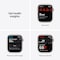 Apple Watch Series 7 Nike 45mm GPS+eSIM (stjerne alu / Plat Blk sportsrem)