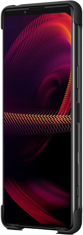 Sony Xperia 5 III Style Cover med stander (sort)