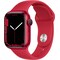 Apple Watch Series 7 41mm GPS (rød alu. / rød sportsrem)