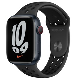 Apple Watch Series 7 Nike 45mm GPS+eSIM (Mid alu/Anthr. Blk sportsrem)