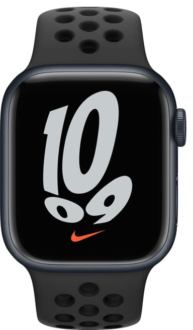 Apple Watch Series 7 Nike 41mm GPS+eSIM (Mid alu/Anthr Blk sportsrem)