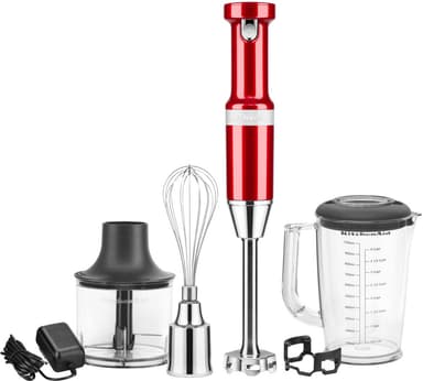 KitchenAid Cordless stavblender 5KHBBV83ECA (candy apple)