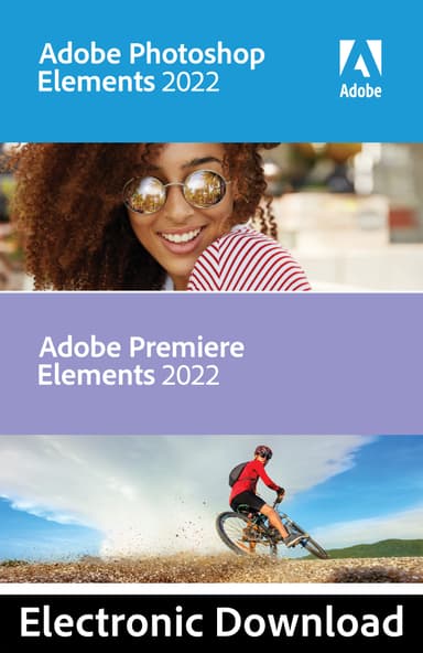 Adobe Photoshop 2022 & Premiere Elements 2022 - PC Windows