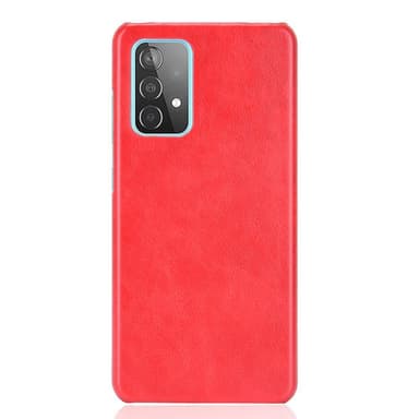 SKALO Samsung A52/A52s PU-læder Cover - Rød