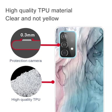 SKALO Samsung A52/A52s Marmor TPU-cover - #2