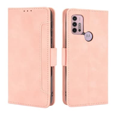 SKALO Moto G20/G30 6-RUM Pungetaske - Pink