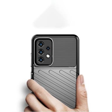 SKALO Samsung A52/A52s Armor Thunder Cover - Sort