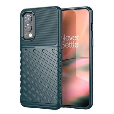 SKALO OnePlus Nord 2 Armor Thunder Cover - Grøn