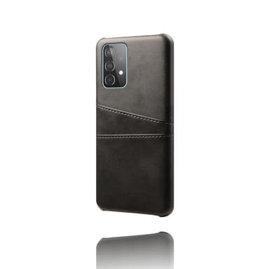 SKALO Samsung A52/A52s PU-læder Kortholder Cover - Sort