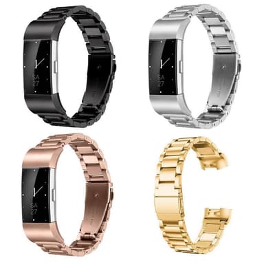 SKALO Link armbånd til Fitbit Charge 3/4 - Guld